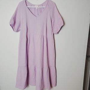 Isabel Maternity Cotton Dress